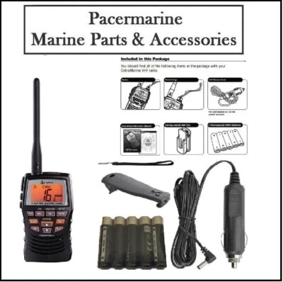 Cobra MR HH150 EU Handheld VHF Radio