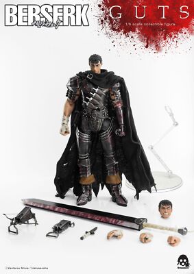 THREEZERO Berserk - 1/6 Guts (Black Schwertkämpfer)