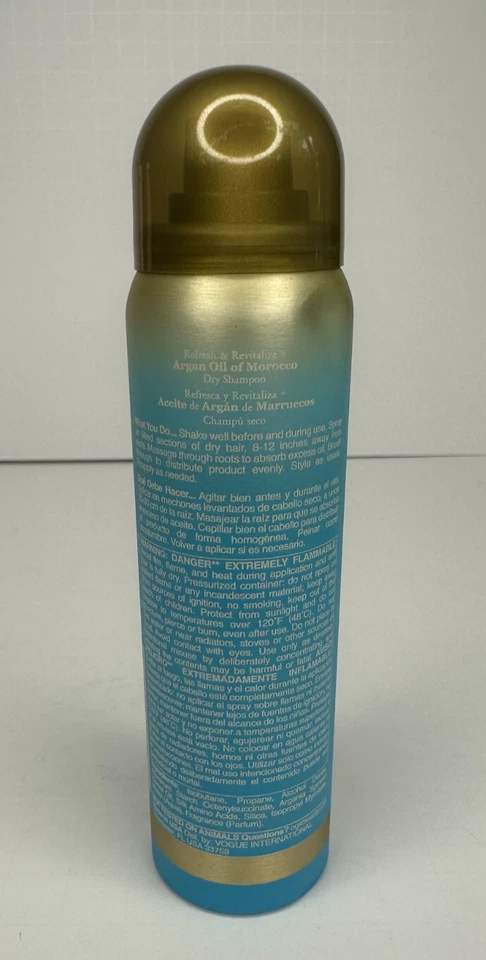 Champú seco OGX Refresh & Revitalize + aceite de argán de Marruecos 1,75 OZ - Paquete de 2 Foto 4 de 4