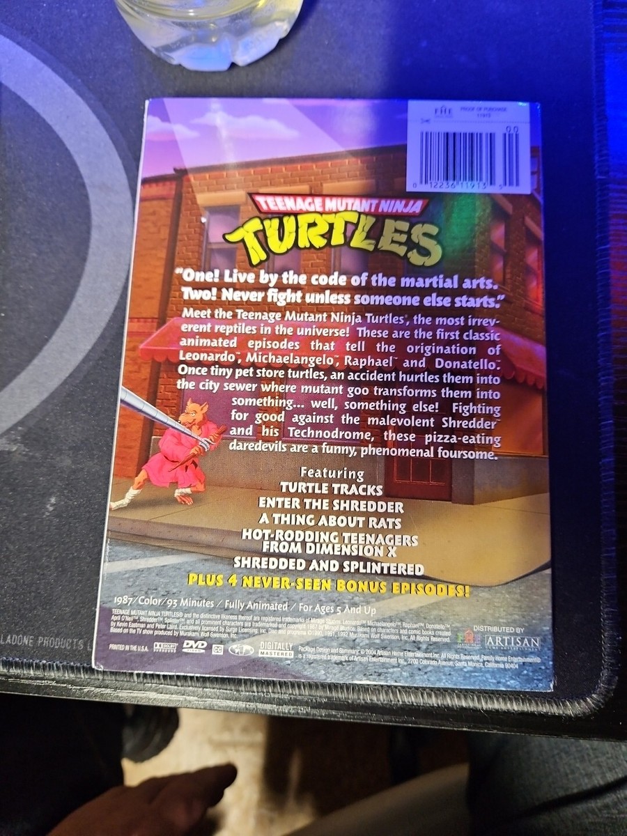 Teenage Mutant Ninja Turtles: The Origin DVD | eBay
