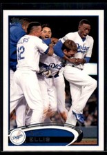 2012 Topps Update A.J. Ellis #US304 Los Angeles Dodgers