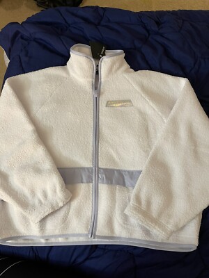 Nike Sportswear Sherpa Jacket DD9076 100 White/ New Women's