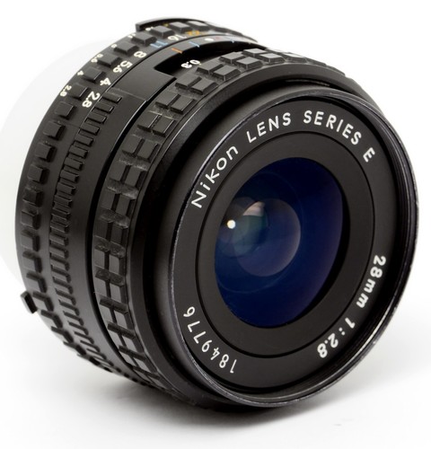 ✮ Nikon Lens Series E 28mm f/2.8 AiS #1849776 || ¡del distribuidor! - Imagen 3 de 8