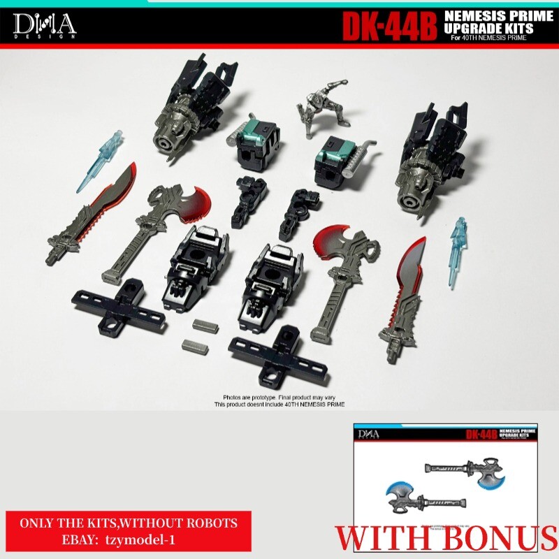 WITH BONUS！DNA DK-44B Upgrade Kit For SS-EX NEMESIS PRIME