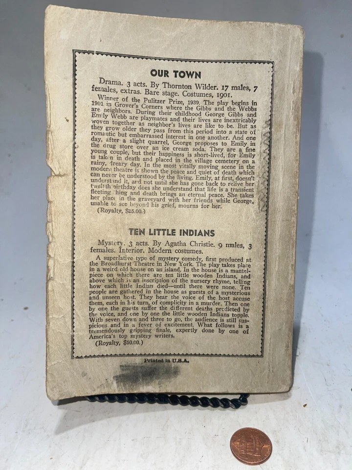 1947 The Bat By Mary Roberts  Rinehart French's Standard Library Edition - Imagem 2 de 4