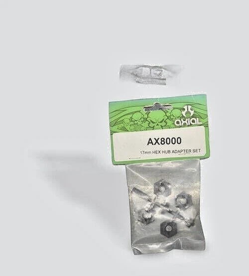 AX8034 AXIAL BLACK DISH WHEEL 55 X 56 MM 17 mm Hex Hub & AX8000 17 mm Hex Hub - Image 2 of 3
