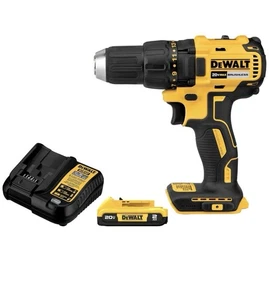 DEWALT 20V MAX Cordless Drill Driver Set, Electric Drill, Brushless 1/2 in 2 Spe