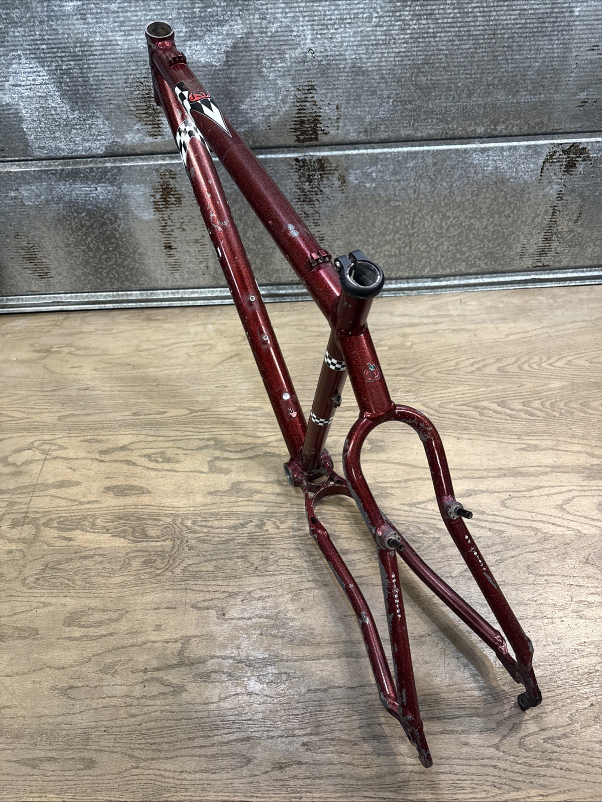 Schwinn Homegrown Frame 19” Bass Boat Red USA 1998