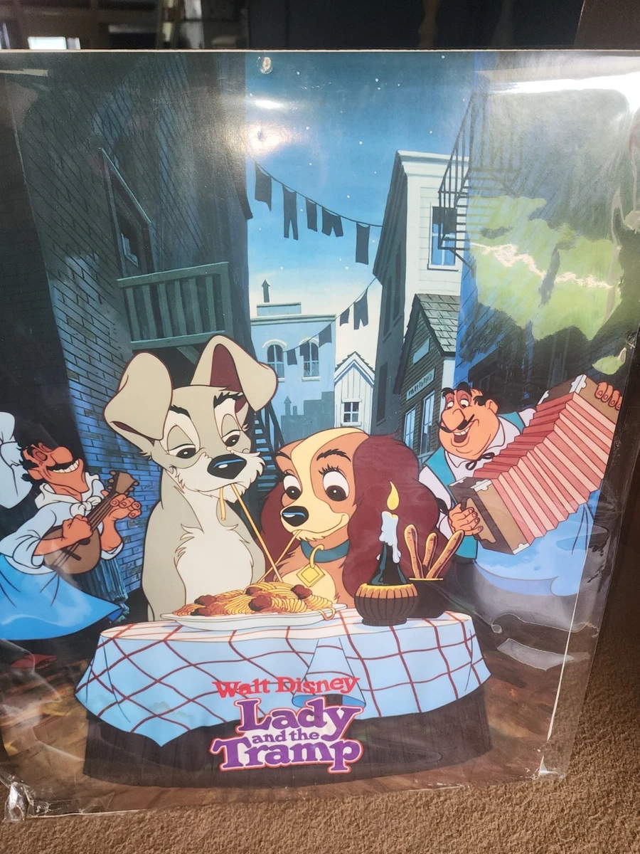 Lady & the Tramp Disney Posters, Prints & Lithos (1968-Now) for