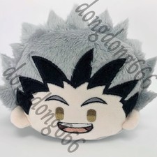Genuine Kotaro Bokuto Stuffed Toy Haikyuu  Plush Headphone Bag Handbags 10cm