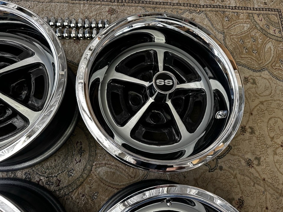 Vintage Rally Car Rims 1970 Chevelle SS 14