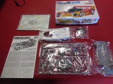 Vintage 2001 Tamiya 1:24 scale Porsche 962C Shell racer model kit sealed parts