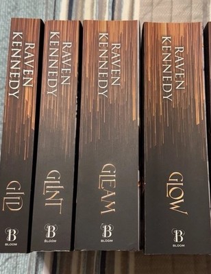 The Plated Prisoner Series Raven Kennedy Gild Glint Gleam Glow Goldfinch PB