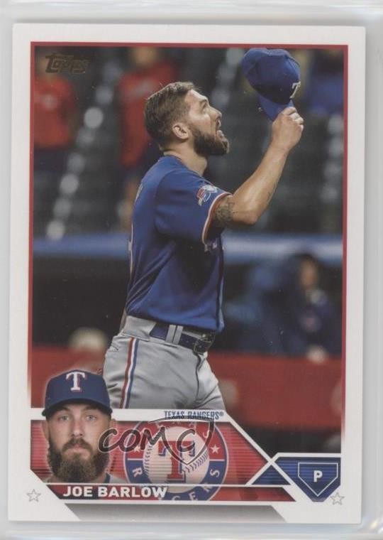 2023 Topps Series 1 SSP Image Variation Golden Mirror Joe Barlow #139 0xi8