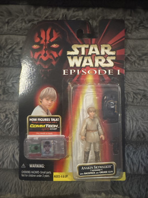 NEW STAR WARS EPISODE 1 ANAKIN SKYWALKER ACTION FIGURE COMMTECH KG