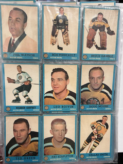 1962 63 Topps Hockey FULL Complete SET 66/66 BOBBY HULL PSA 3 AVERAGE CONDITION