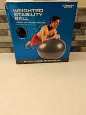 Equipo de fitness 75 cm bola de estabilidad ponderada - 1.000 lb anti ráfagas
