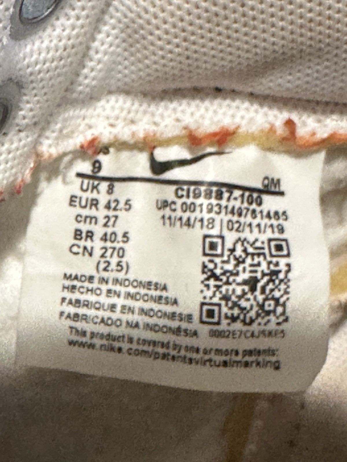 Nike Blazer Mid 'Patchwork' White Multicolor Logo… - image 6