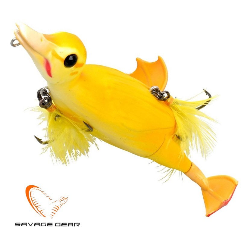 Savage Gear 3D SUICIDE DUCK 10.5cm 28g YELLOW FLOATING