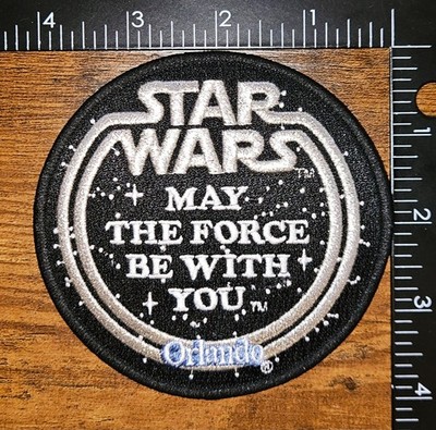 Star Wars May the Force Be With You Irlando Collectible Patch
