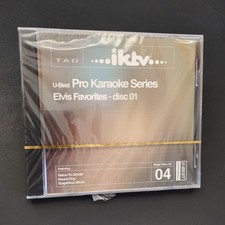 New Elvis Favorites- Disc 1 - CD By U-Best Pro Karaoke Series Sealed