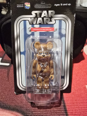 Medicom Toy 100% Be@rbrick STAR WARS CHEWBACCA Han Solo Ver. Be@rbrick Sealed