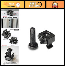 20-Pack M5 Cage Nuts  Screws Set - Rack Mount Hardware Kit for Server Cabinets,