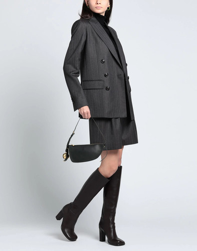 Burberry - Women - Leather Baguette bag - Black
