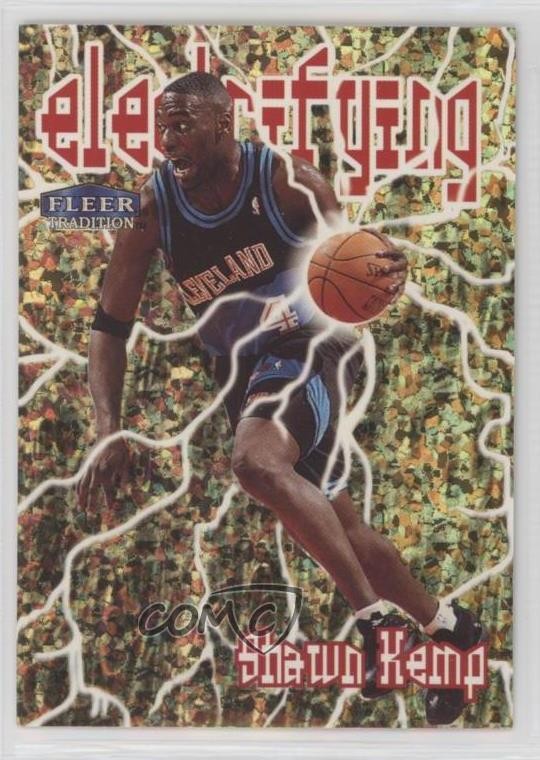 1998-99 Fleer Tradition Electrifying Shawn Kemp #7E 0e5c