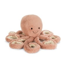 Odell Octopus Stuffed Animal, Little 10.5 inches - Ocean and Little - 10.5"