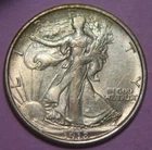1918-D Liberty Walking Silver Half Dollar - 50C - No Reserve!