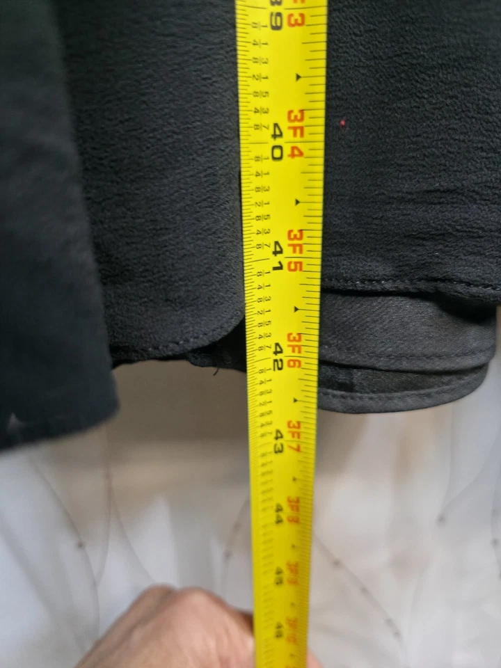 Signature by Robbie Bee Dress 20W 100% Silk Sheer Sleeve Whimsigoth Witchy Fairy - Image 2 of 4