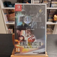 Nintendo Switch Final Fantasy VII & VIII Remastered Twin Pack New Sealed
