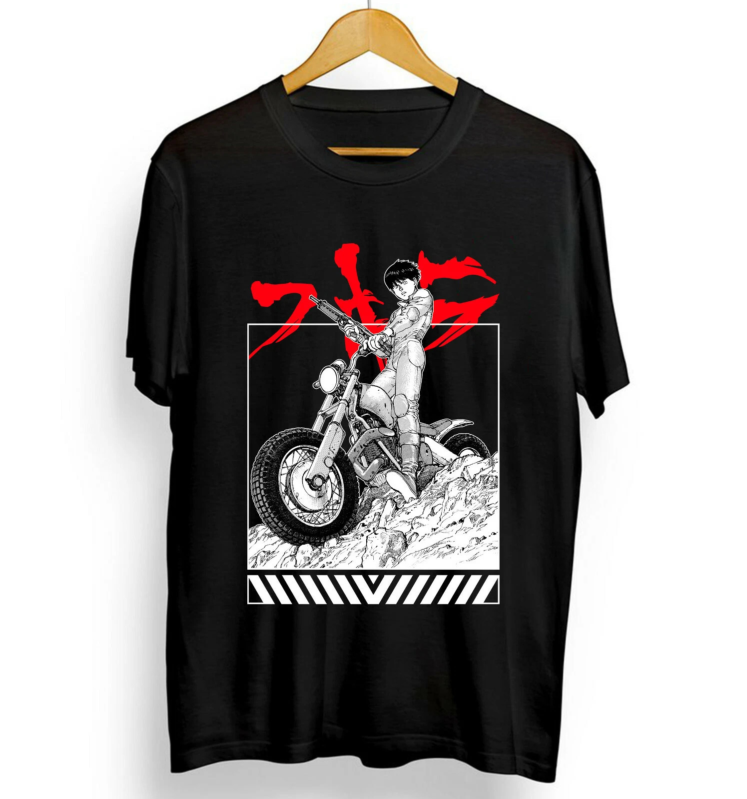 AKIRA "LOGO" Unisex T-SHIRT NEW Akira Tee Akira Clothing Akira Anime Black Shirt