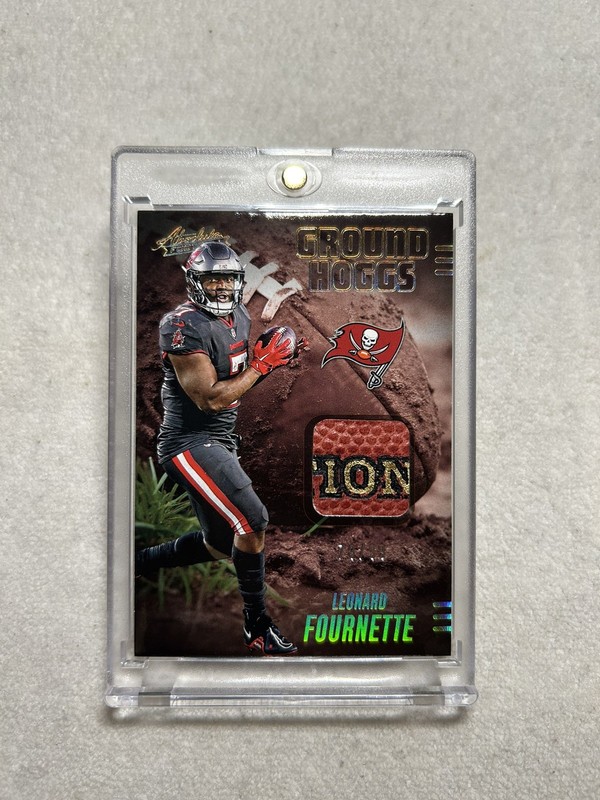 leonard fournette ground hoggs /99 absolute ghm-lfo 2025 nfl panini buccaneers
