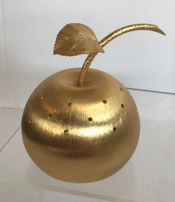 Vintage Napier Golden Apple Hors d oeuvres Server w/ Box #623 -