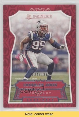 2016 Panini Chivalry 134/199 Chandler Jones #87 READ 1u6