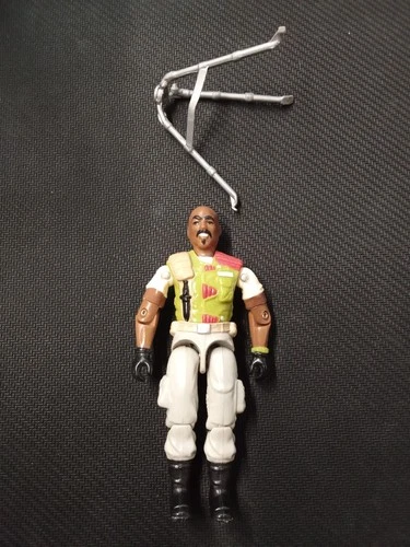 GI JOE 1986 Road Block 3.75" Action Figure (Great Shape)