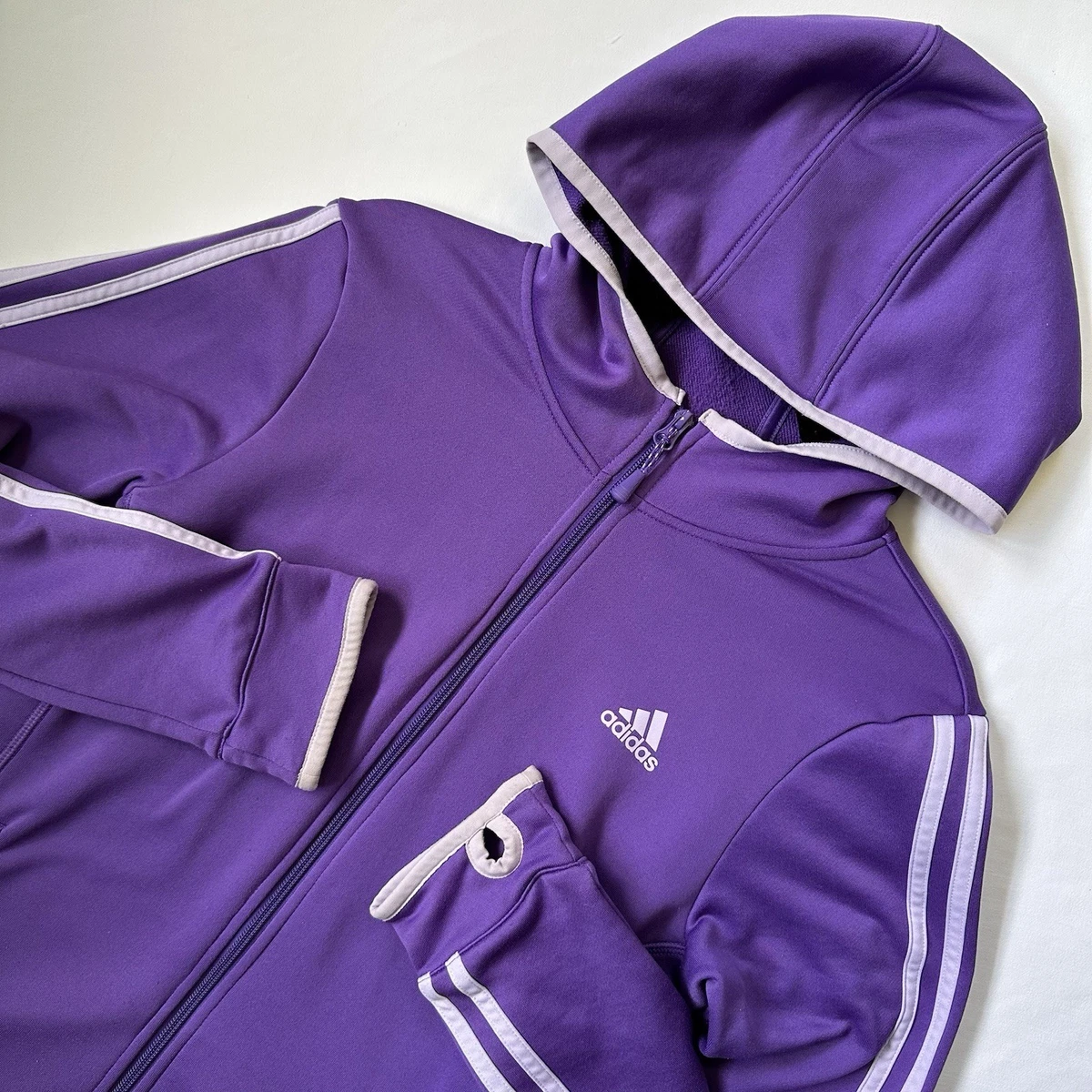 adidas Track Jacket Purple Activewear Jackets for Women for sale