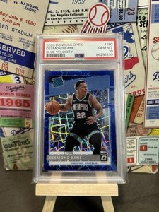 2020 Desmond Bane Optic #180 Blue Velocity PSA 10 RC Grizzlies