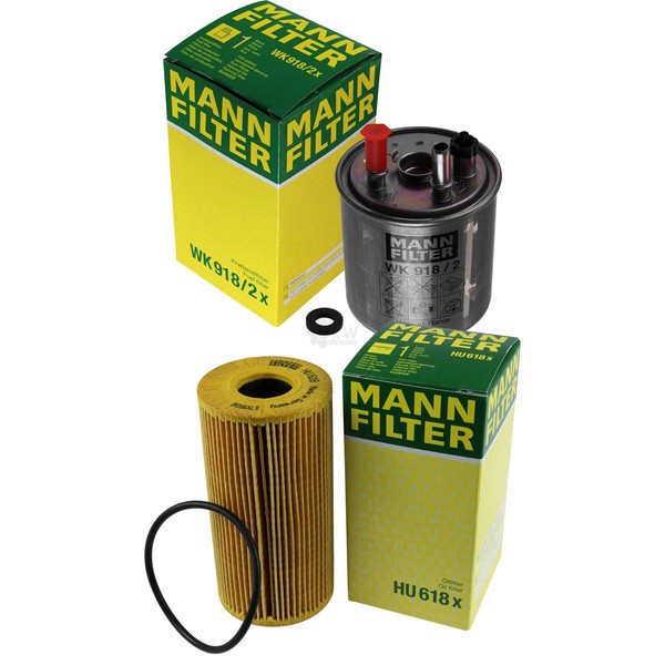 Mann Inspektionspaket Filterset FüR Renault Laguna III Grandtour 2.0 Dci-image