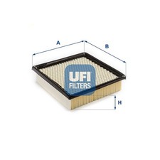 UFI Luftfilter 30.238.00 für HONDA