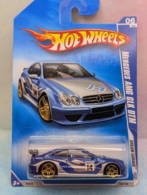 2009 i Hot Wheels MERCEDES AMG CLK DTM #152/166 blue;gold pr5 DREAM GARAGE z3  