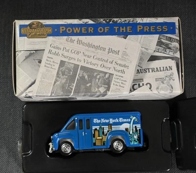 Matchbox Power of the Press YPP04 Dodge Route Van NY TIMES Diecast Boxed - Image 1 of 3