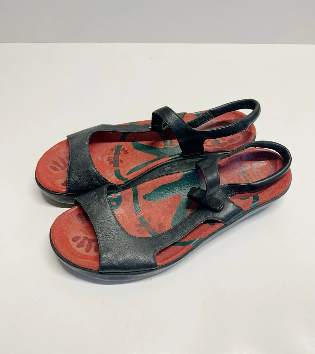 CAMPER Men\'s Match Strap Sandals Size EU 43 / US 9.5 Red Black Sports Sandal K200958-001_T.jpg main image 2