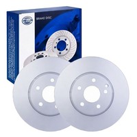 2X Hella Pagid Bremsscheiben Ø322Mm Vorne Passend FüR Mercedes C-KLASSE E-KLASSE