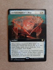 Archaeomancer's Map (Extended Art) #339, MTG: Commander 2021, English Regular NM