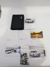 2013 Audi A5 Coupe S5 Coupe Owners Manual With Case  Free Shipping