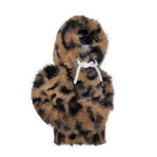 Car Shift Knob Hoodie, Plush Gear Shift Cover, Colorful Hoodie Style, Leopard