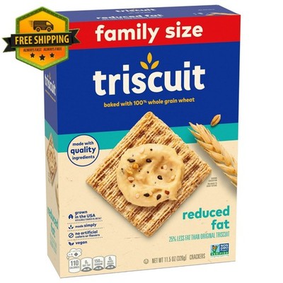 Triscuit Reduced Fat Whole Grain Wheat Crackers 11.5oz Box